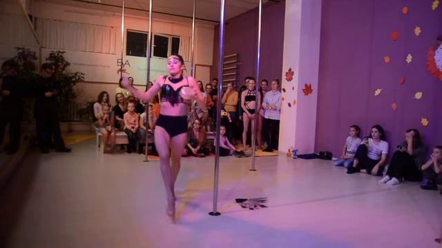 Шмелева Мария|| Pole dance|| Студия танца Eva смотреть онлайн
