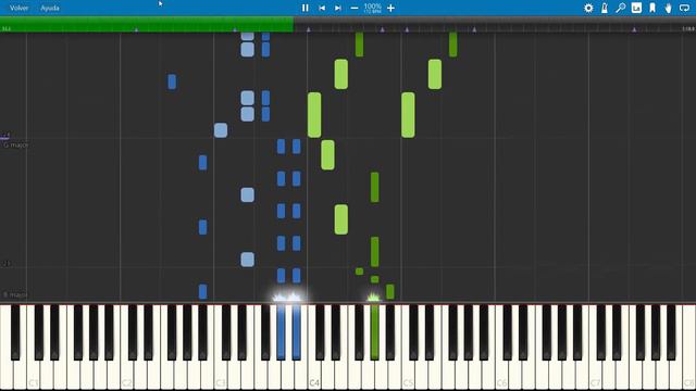 The Simpsons - Piano Tutorial (Synthesia) смотреть онлайн