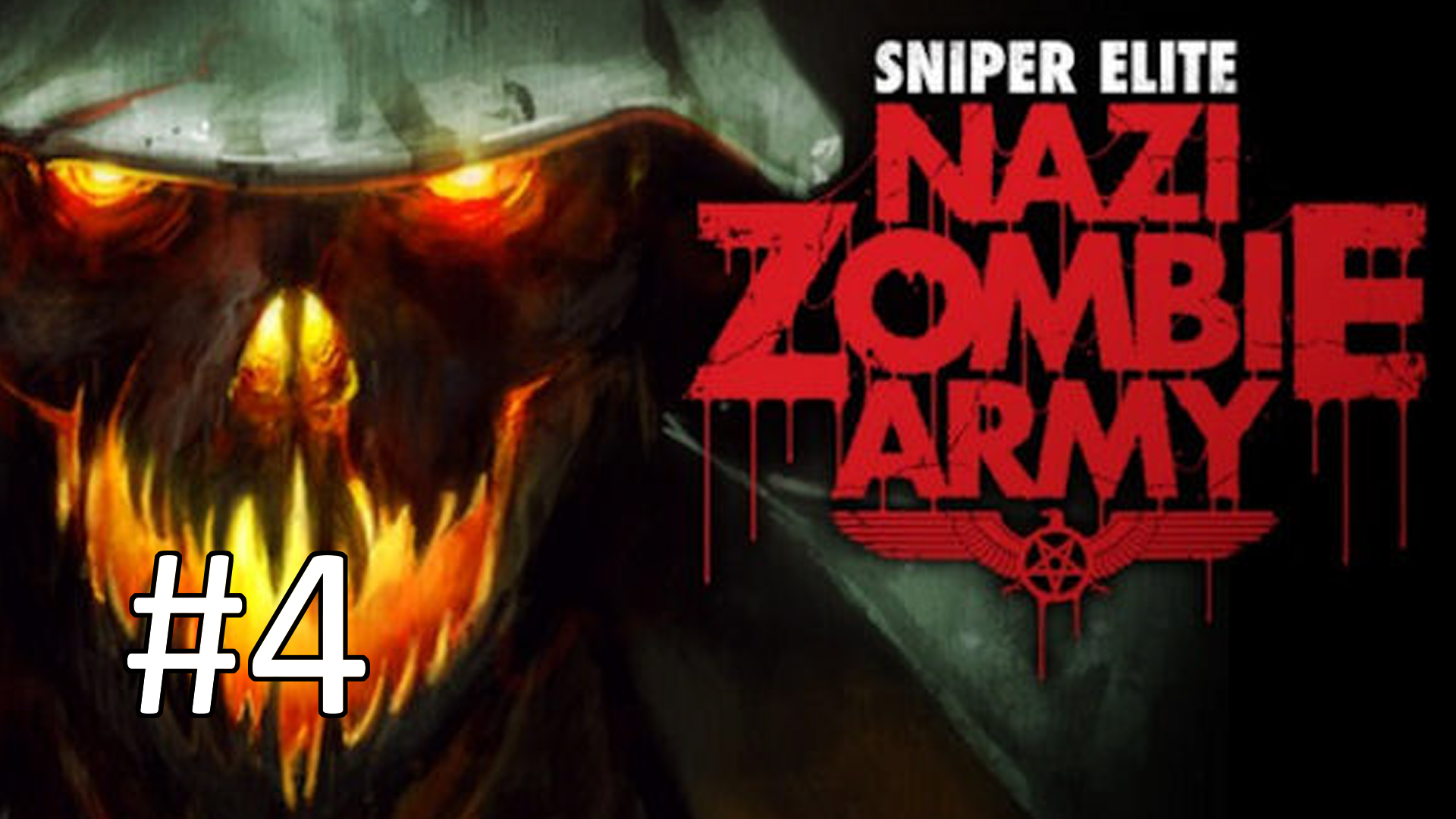 Прохождение Sniper Elite: Nazi Zombie Army - Часть 4. Библиотека зла (кооператив)