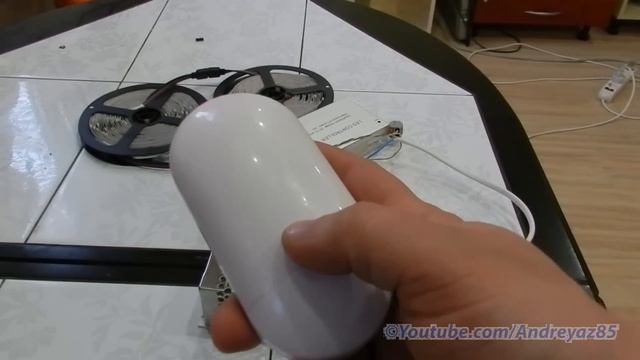 RGB smd 5050 лента 10 метров, пульт и блок питания смотреть онлайн