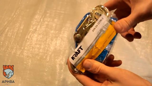 Ремень стяжной д крепления груза, 0,4 0,8т, L=3,5м, Ромек, Артикул 158171 смотреть онлайн