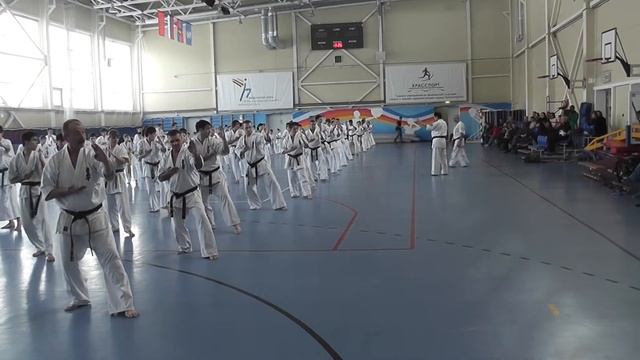 Киокушин. Красноярск 11.03.2013. Сборы с Мацушимой. 9 смотреть онлайн