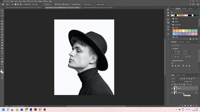 How to Use The Magic Wand Tool Easy Steps in "Photoshop" смотреть онлайн