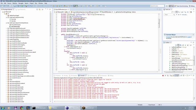 Loading .OBJ into Minecraft using Minecraft Forge смотреть онлайн