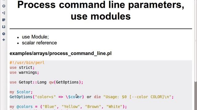 Beginner Perl Maven tutorial 4.13 - Process command line using Getopt::Long смотреть онлайн