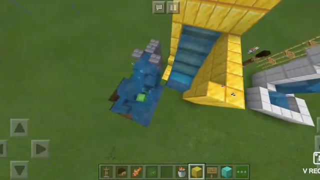 Водная горка за 20 секунд, за 1 минуту и за 7 минут.