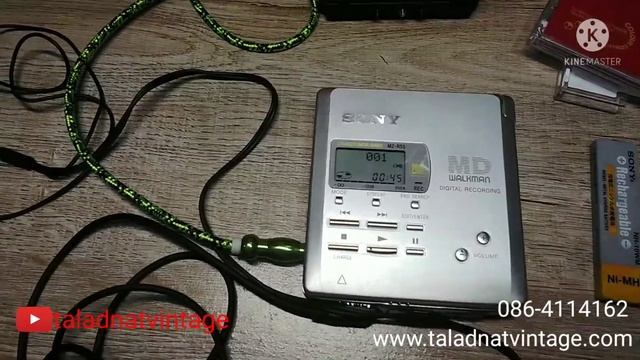 รีวิว SONY MD-WALKMAN MZ-R55 เครื่องเล่นMini disc ยุค90 เล่นได้! อัดได้! ในตัว смотреть онлайн