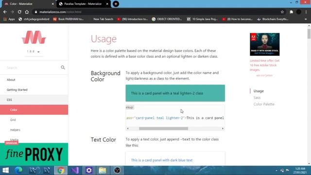 Materialize Css смотреть онлайн