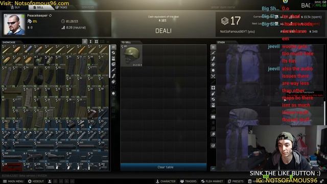 Wheres Mister SASS ?!- Escape From Tarkov Full Raid смотреть онлайн