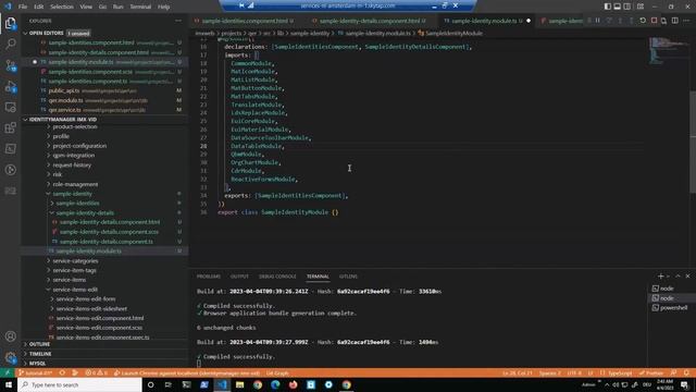 Identity Manager | Angular Web Development #12 | Modifying the Standard Web Portal #6 смотреть онлайн