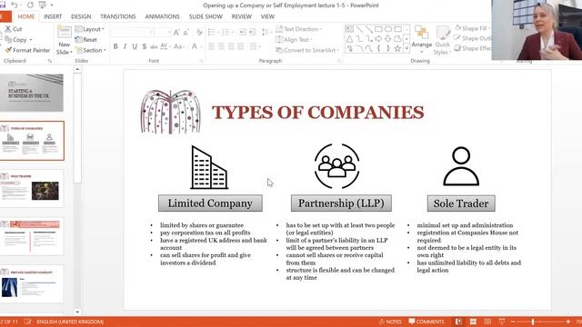 Лекция 1. Определение типа предприятия в Англии смотреть онлайн