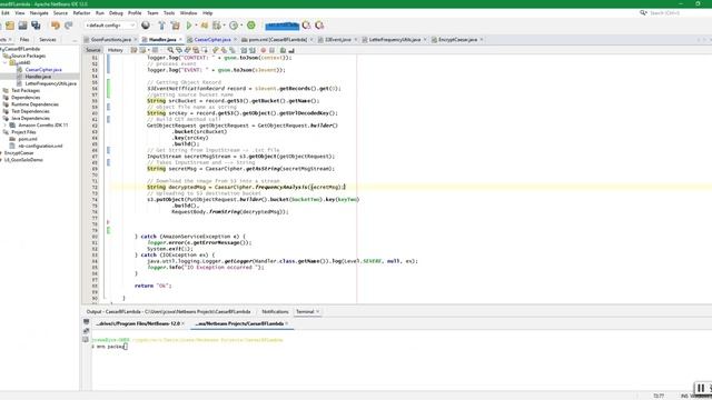 Amazon Lambda AWS Java SDK w/ Maven JAR File Packaging & Deployment смотреть онлайн