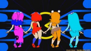 Pac Man Ghosts animation by minus8 - Waka Waka remix