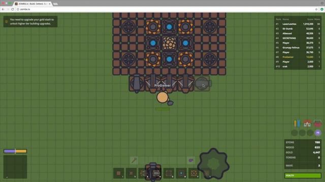 BEST BASE IN ZOMBS.IO?! Zombs.io // Amazing base and How to Build it! смотреть онлайн