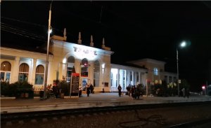 Туапсе, железнодорожный вокзал. Дорога от Джубги до Туапсе.