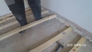 ПОЛ НА ЛАГАХ - ПОШАГОВАЯ ИНСТРУКЦИЯ