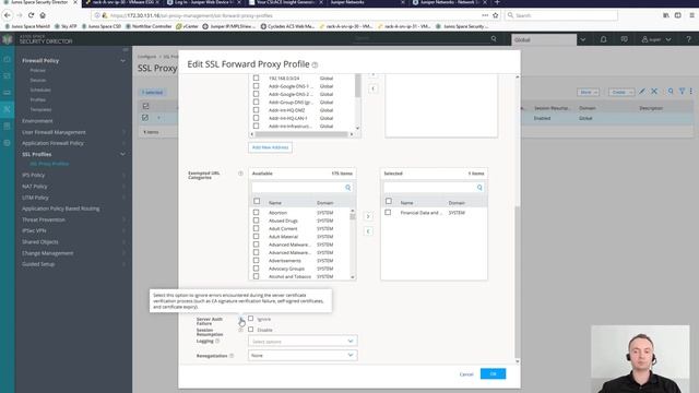 SSL Forward Proxy в межсетевых экранах Juniper SRX смотреть онлайн