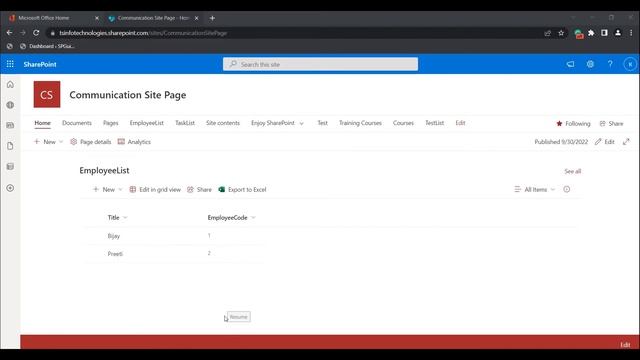 How to use SharePoint Online List and List Properties in Web Part смотреть онлайн
