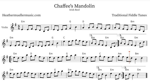 Learn How To Play "Chaffee's Mandolin" | Sheet Music and Accompaniment | Traditional Reels смотреть онлайн