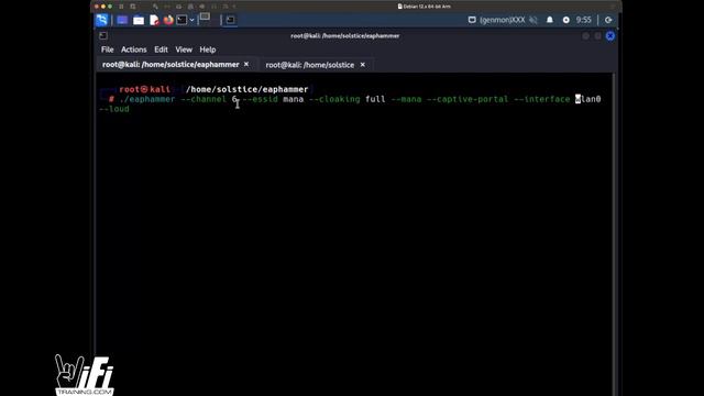 Modern Wireless Pentesting Pt1 - WiFiTraining.com Lab 6 Loud MANA v2 YT смотреть онлайн