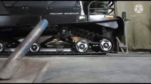 Тайга Варяг 550 Работа отбойника заднего рычага