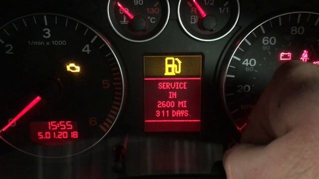 How To Reset 2003-2014 Audi A3 Service Due Inspection Oil Light смотреть онлайн