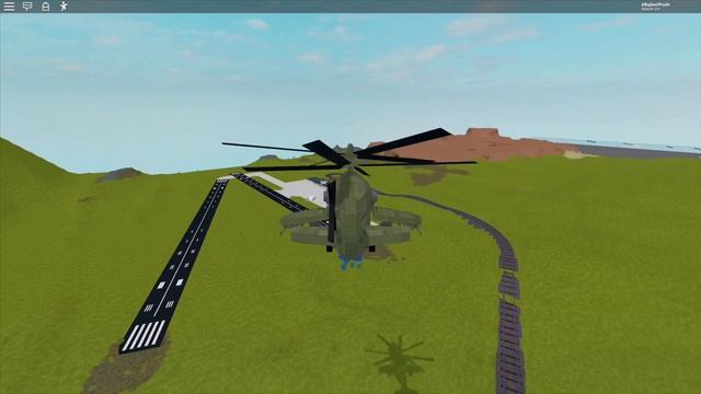 Roblox showcase: Mil Mi-24D Hind смотреть онлайн