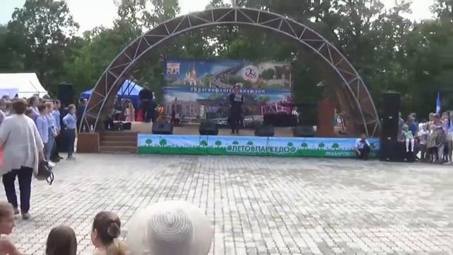 День ВМФ 2019 Флеш -Моб "Яблочко", "Вальс" пост. Лобукова Ольга В. смотреть онлайн