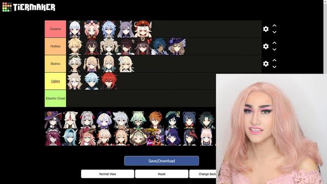 Ranking Genshin Impact Characters смотреть онлайн