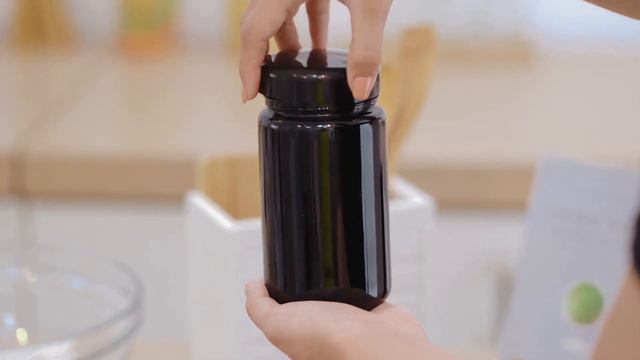 Infinity Jars 400 ml (13.53 fl oz) Black Ultraviolet Refillable Empty Glass Screw Top Jar смотреть онлайн