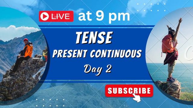 English Grammar, Tense Day 2, Present Continuous Tense Complete Detail Study @Ansvi Education смотреть онлайн