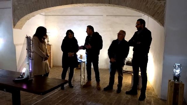 Inaugurazioe mostra "Urban Lights" di Giampaolo Monsignori a Palazzo del Bargello. смотреть онлайн