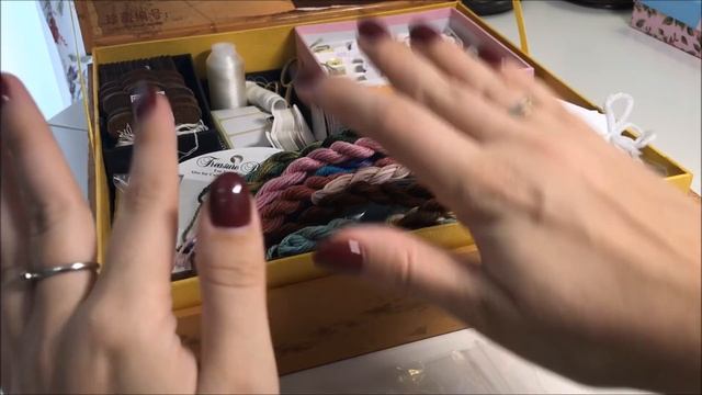 38. Покупки в Madame Needle. Организация материалов для Rosarium Mandala от Chatelaine