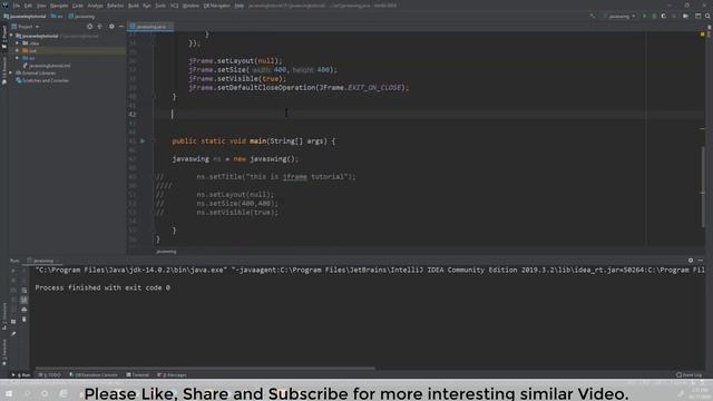 #5 Java Swing WindowListener and addActionListener with GUI Software development tutorial 2021. смотреть онлайн