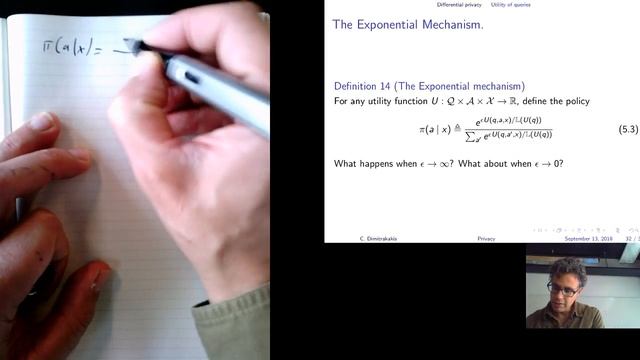 The exponential mechanism for differential privacy смотреть онлайн