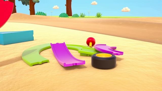 Hop Hop e Peck Peck brincam com carros. Novo desenho infantil em português BR смотреть онлайн