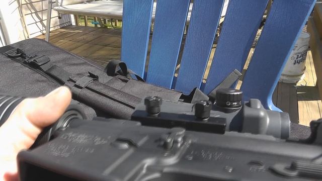 DPMS Oracle 5.56 and Lucid HD7 red dot review смотреть онлайн