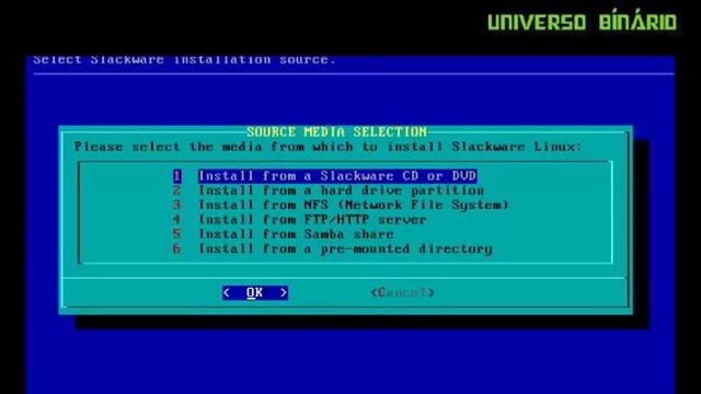 Slackware 14 - Instalação do sistema passo a passo смотреть онлайн