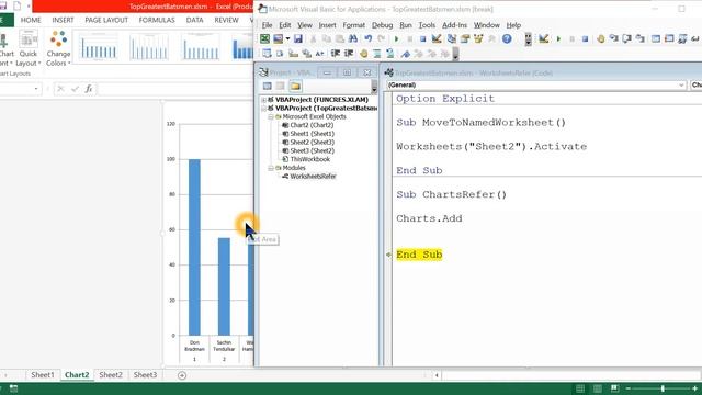 Worksheets & Chart Sheet - Power Programming in VBA Excel - Part 7 - Urdu / Hindi смотреть онлайн