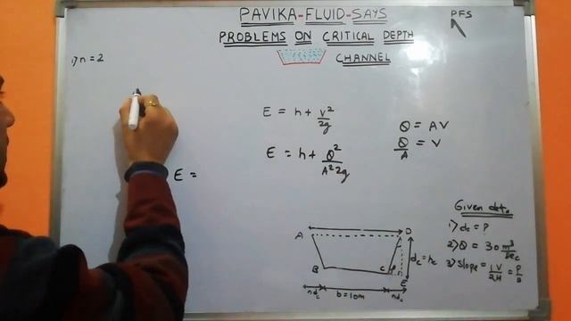 Problems on critical depth through trapezoidal channel смотреть онлайн