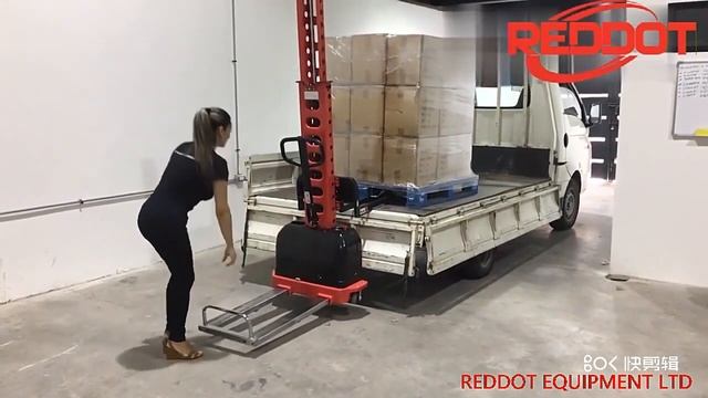 Самоподъемный штабелер - https://ep-reddot.ru Вилочные погрузчики смотреть онлайн