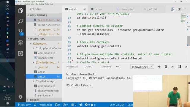 [#58] Orkiestracja kontenerów i mikroserwisów na Microsoft Azure - Dariusz Porowski смотреть онлайн
