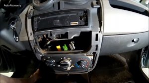 Замена ламп печки Рено Сандеро