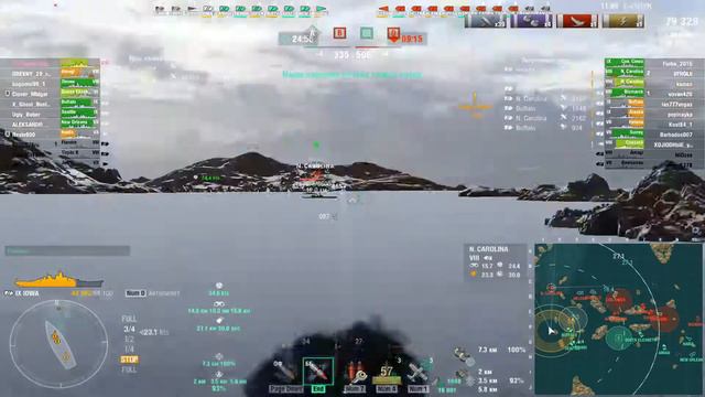 World of Warships●НАКРАБИЛ🦀240к УРОНИЯ НА IOWA●ЛИНКОР США🙂 смотреть онлайн