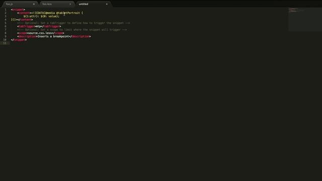 How to create a code snippet in Sublimetext 2 смотреть онлайн