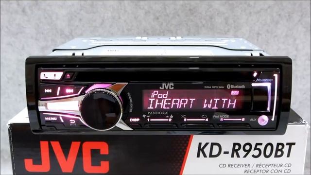 JVC KD R950BT Review On Their CD Bluetooth Receiver with Siri Control смотреть онлайн