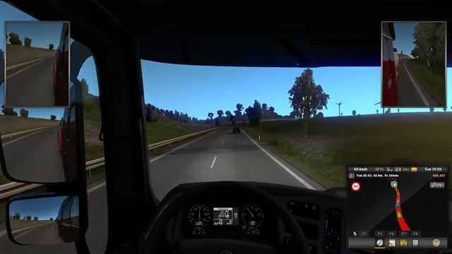 Mercedes Benz Actros | Euro Truck Simulator 2 | Thrustmaster T300 RS GT Gameplay Indonesia смотреть онлайн