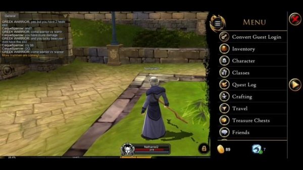 Adventure Quest 3D Gameplay (OPEN WORLD MMORPG) Android/IOS