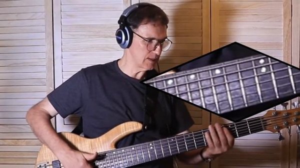 DR HI-BEAMS Stainless Steel Bass Strings on 6 String Bass - Comparison Test 30-125 Gauge