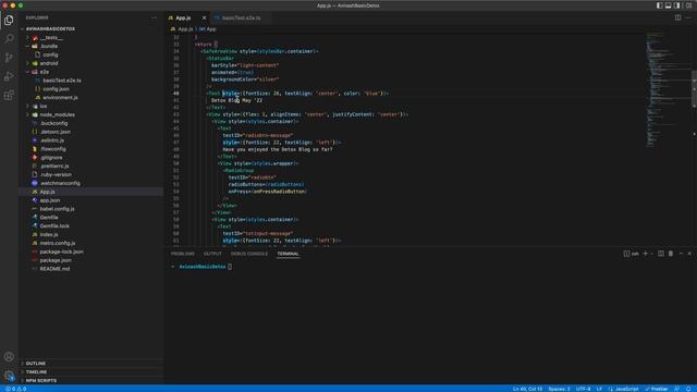 Detox e2e Test Automation | Grey box framework | React-Native смотреть онлайн